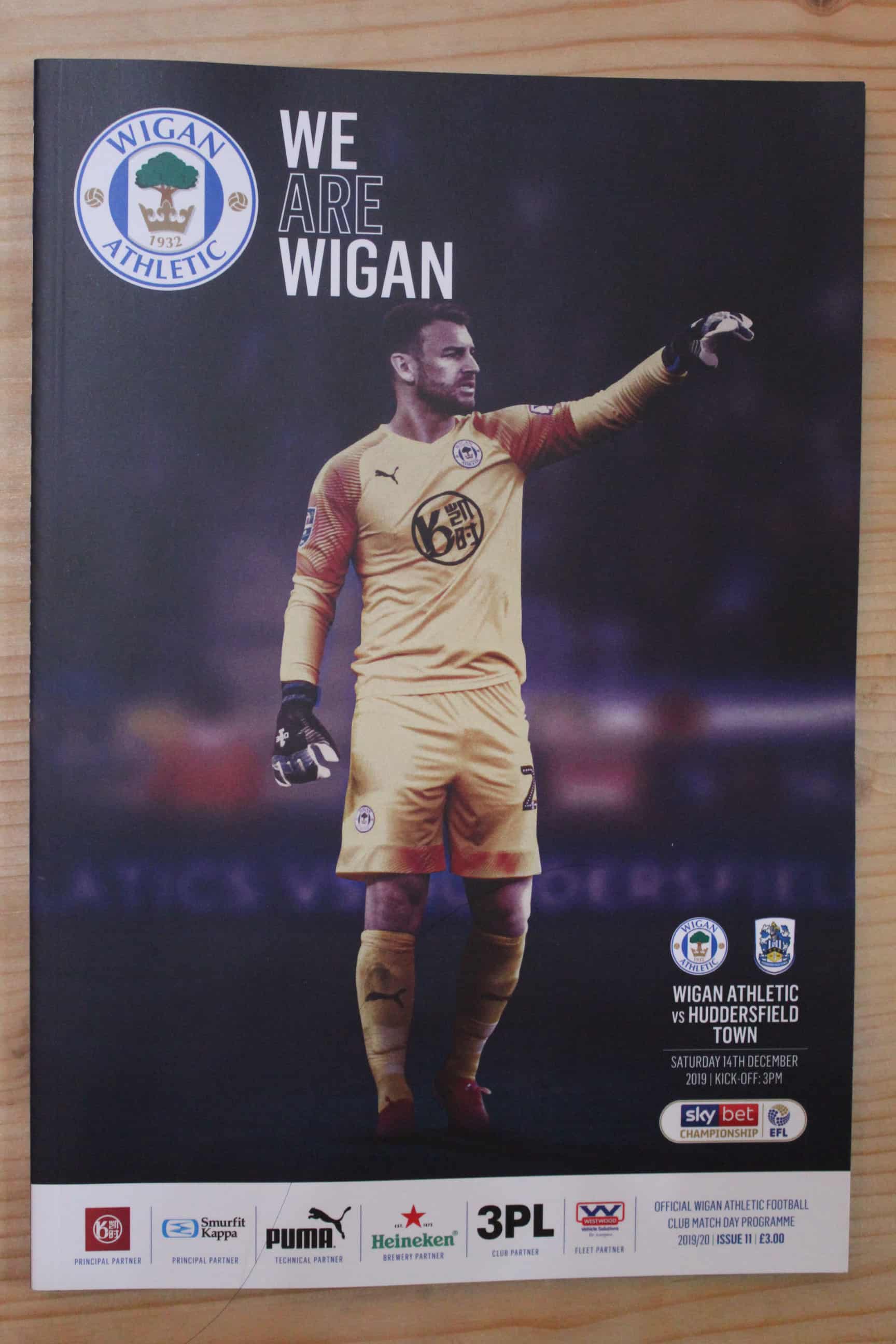 Wigan Athletic FC v Huddersfield Town FC